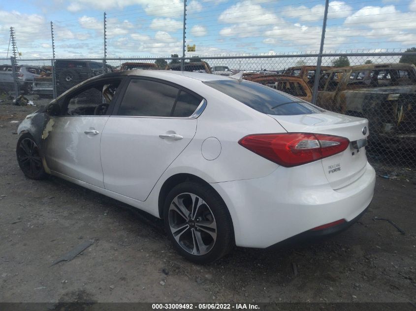 2014 Kia Forte Ex VIN: KNAFZ4A80E5058967 Lot: 33009492