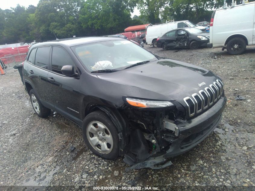 1C4PJLAB0EW149221 2014 Jeep Cherokee Sport