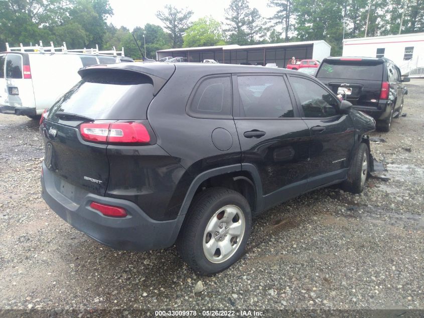 2014 Jeep Cherokee Sport VIN: 1C4PJLAB0EW149221 Lot: 33009978