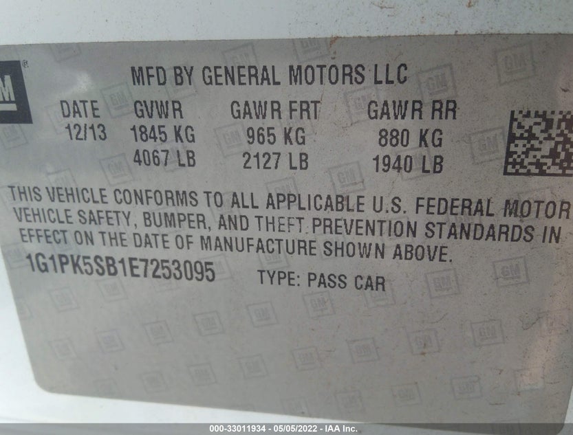 1G1PK5SB1E7253095