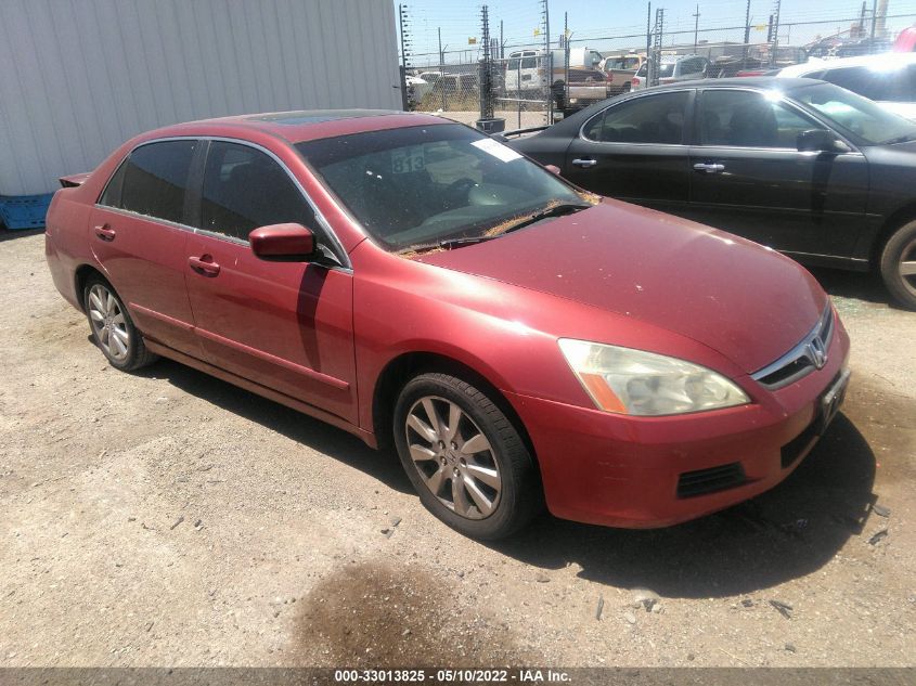 2007 Honda Accord 3.0 Ex VIN: 1HGCM66547A080903 Lot: 33013825