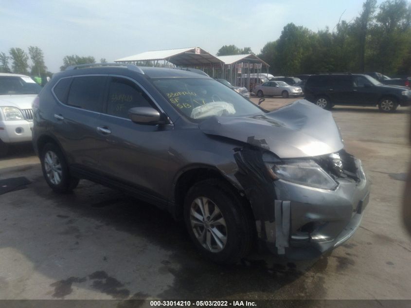 KNMAT2MV5GP681366 2016 Nissan Rogue Sv