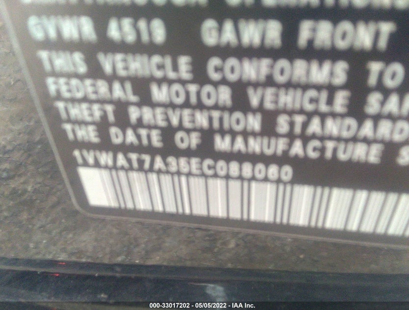 1VWAT7A35EC088060