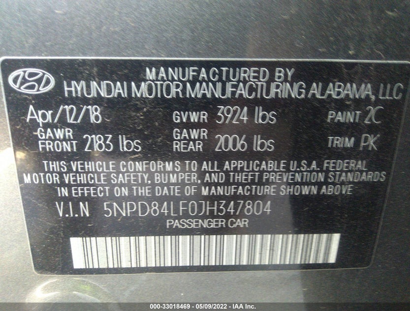 5NPD84LF0JH347804