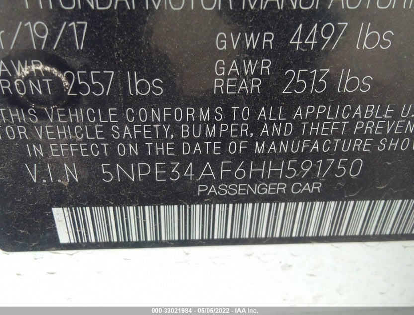 5NPE34AF6HH591750