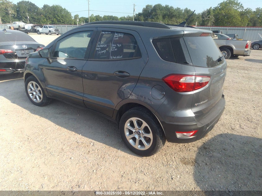2018 FORD ECOSPORT VIN: MAJ3P1TE9JC186083
