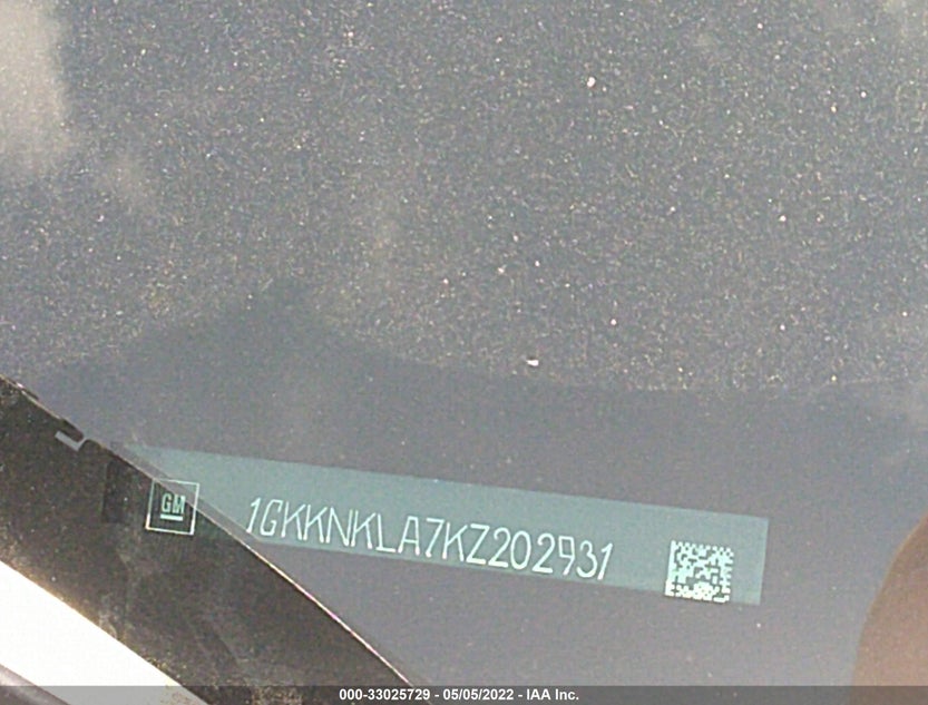 1GKKNKLA7KZ202931
