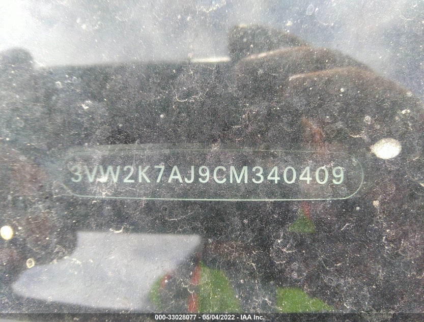 3VW2K7AJ9CM340409