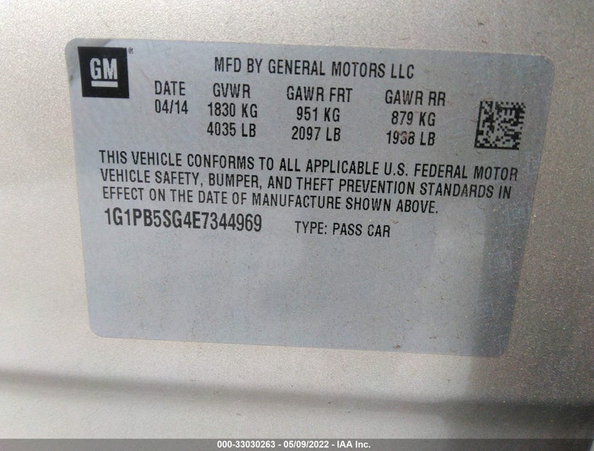 1G1PB5SG4E7344969