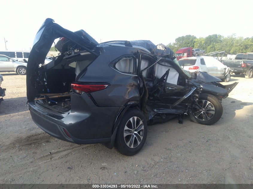 2022 TOYOTA HIGHLANDER VIN: 5TDGZRAH3NS546003
