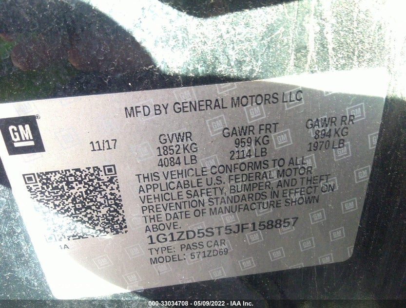 1G1ZD5ST5JF158857