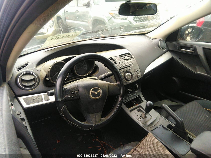 2012 Mazda 3 0.1 I Sport black Lot 111033035237 Vin JM1BL1UF0C1592177