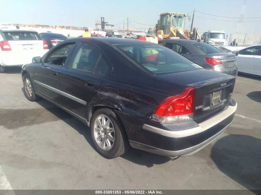 2004 Volvo S60 2.5T VIN: YV1RS59V242371856 Lot: 33051253