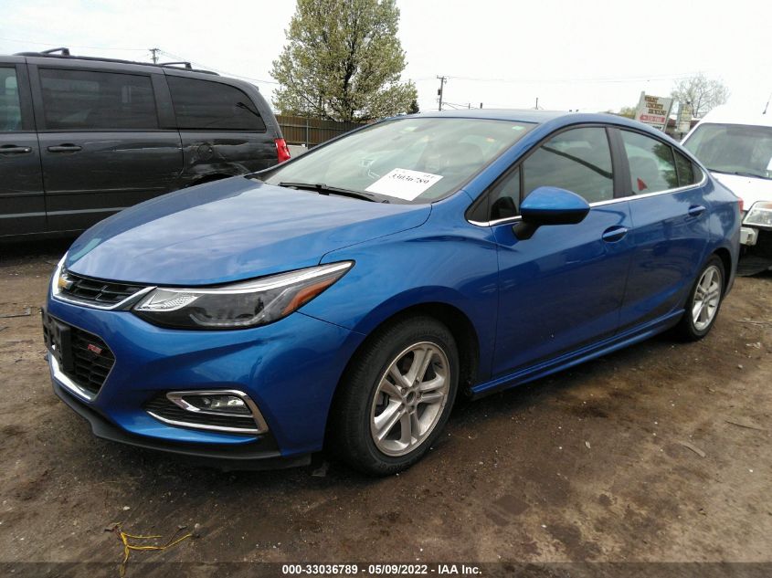 2018 Chevrolet Cruze Lt Auto VIN: 1G1BE5SM7J7176519 Lot: 33036789