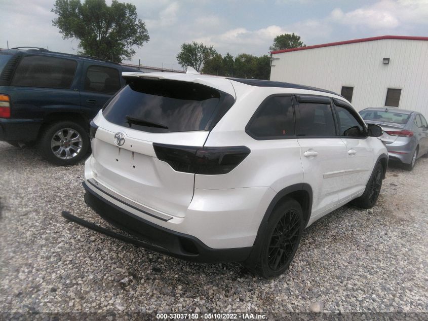 2018 Toyota Highlander Se VIN: 5TDJZRFH1JS499918 Lot: 33037150