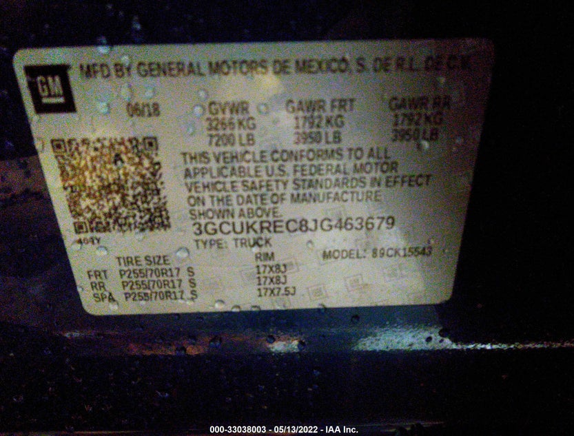 3GCUKREC8JG463679