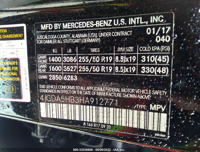 4JGDA5HB3HA912771