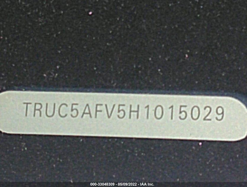 TRUC5AFV5H1015029