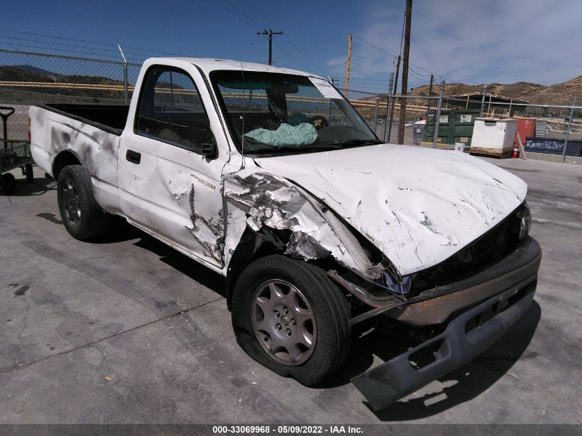 2001 Toyota Tacoma Base (M5) VIN: 5TENL42N01Z795761 Lot: 33069968