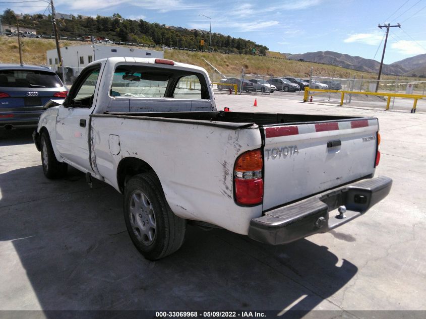 2001 Toyota Tacoma Base (M5) VIN: 5TENL42N01Z795761 Lot: 33069968