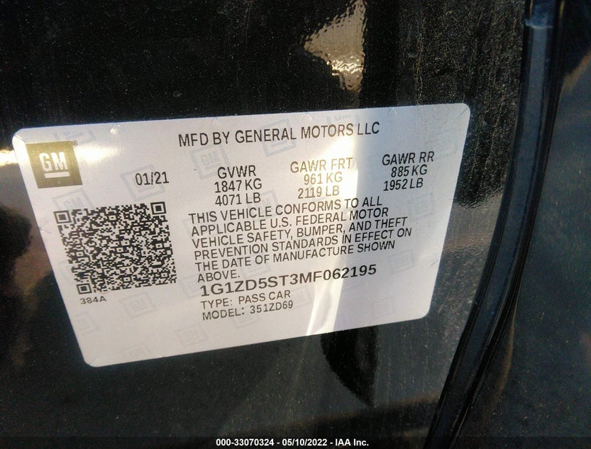 1G1ZD5ST3MF062195