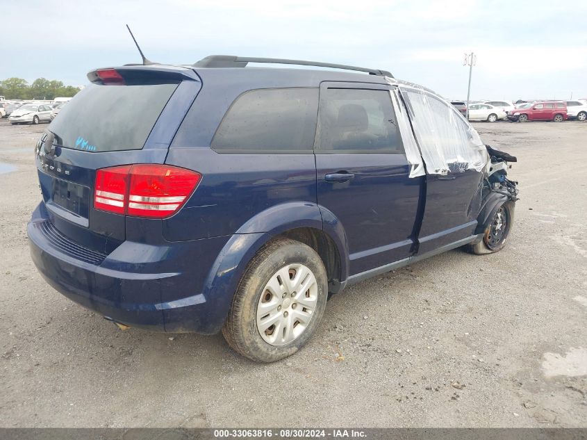 2017 Dodge Journey Se VIN: 3C4PDCAB5HT563984 Lot: 33063816