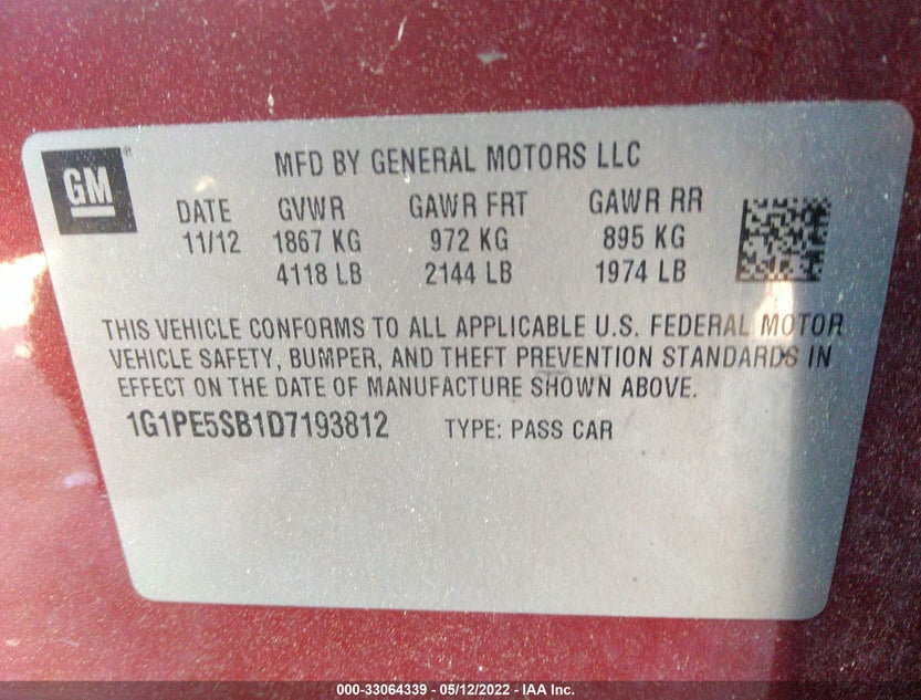 1G1PE5SB1D7193812
