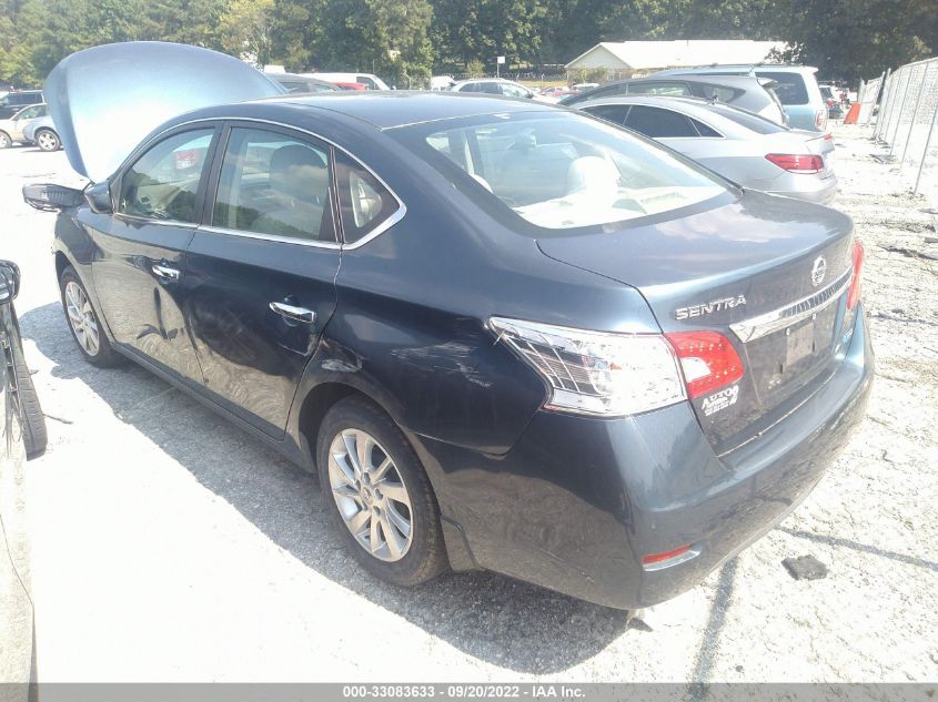 2014 Nissan Sentra Sv VIN: 3N1AB7AP9EY340721 Lot: 33083633