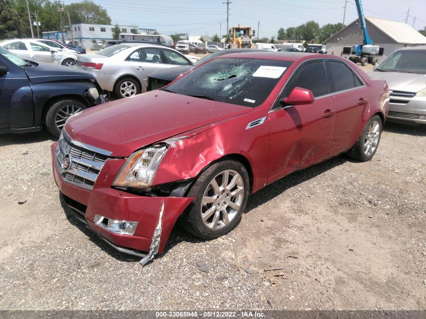 2009 Cadillac Cts Standard VIN: 1G6DT57V190138458 Lot: 33065945