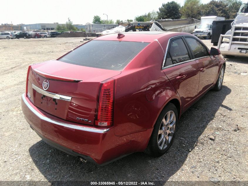 2009 Cadillac Cts Standard VIN: 1G6DT57V190138458 Lot: 33065945