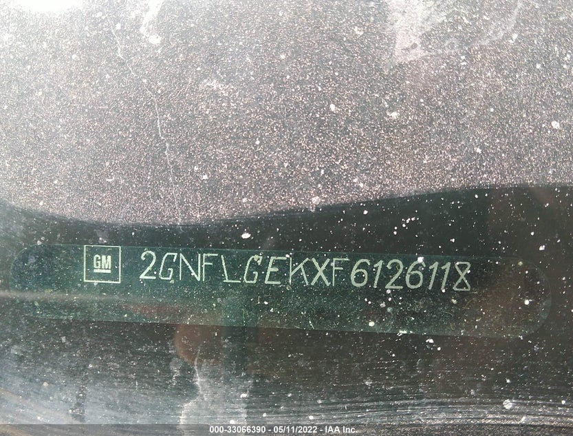 2GNFLGEKXF6126118