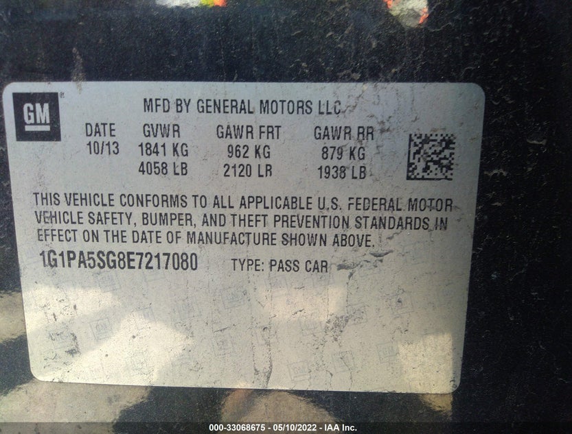1G1PA5SG8E7217080