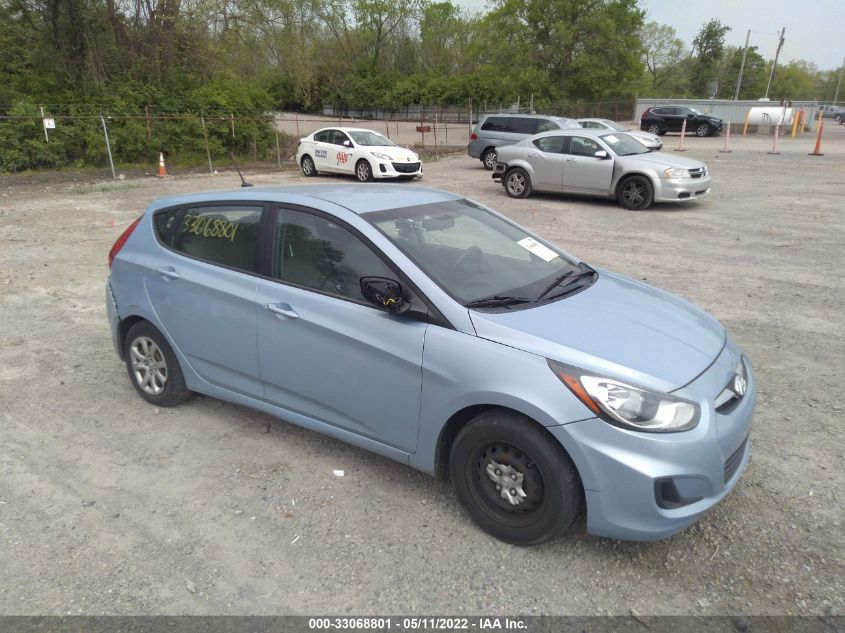 2014 Hyundai Accent Gs VIN: KMHCT5AE3EU174698 Lot: 33068801