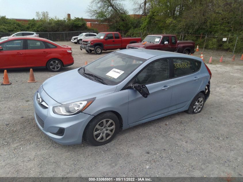 2014 Hyundai Accent Gs VIN: KMHCT5AE3EU174698 Lot: 33068801