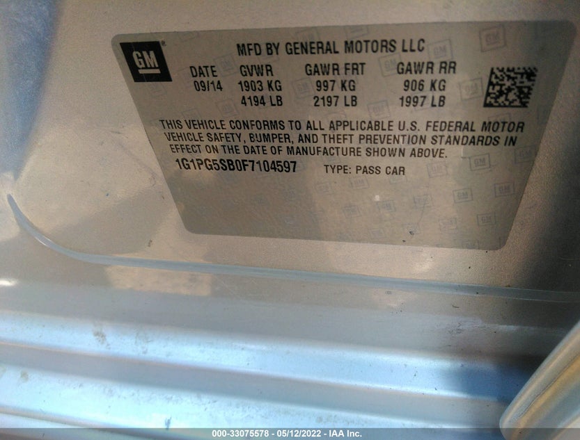 1G1PG5SB0F7104597