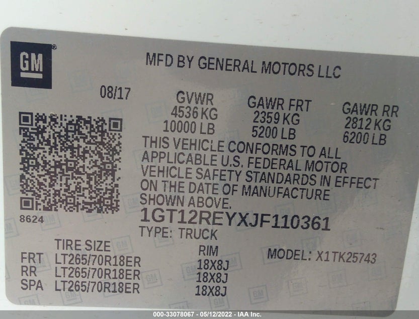 1GT12REYXJF110361