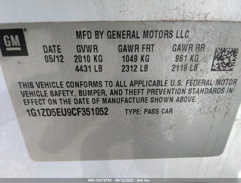 1G1ZD5EU9CF351052