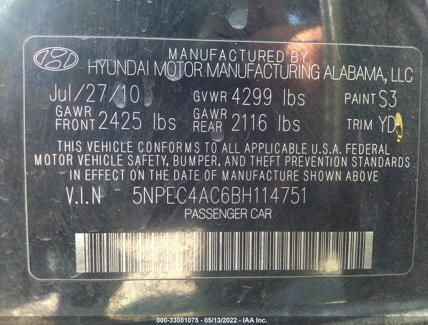 5NPEC4AC6BH114751