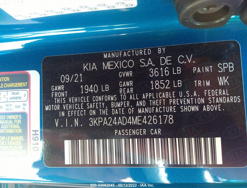 3KPA24AD4ME426178