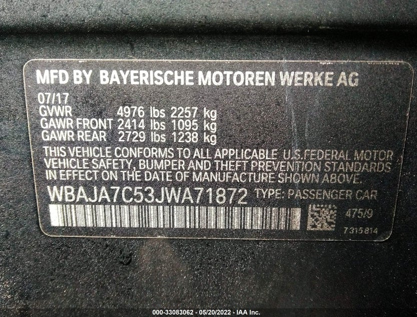WBAJA7C53JWA71872