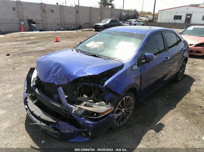 2015 Toyota Corolla S Plus VIN: 2T1BURHE7FC311277 Lot: 33094784