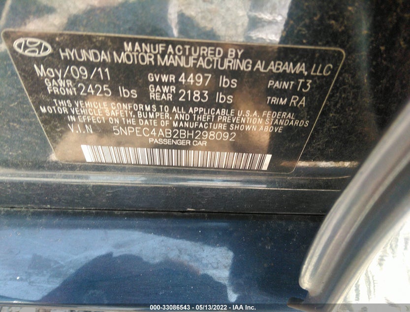 5NPEC4AB2BH298092