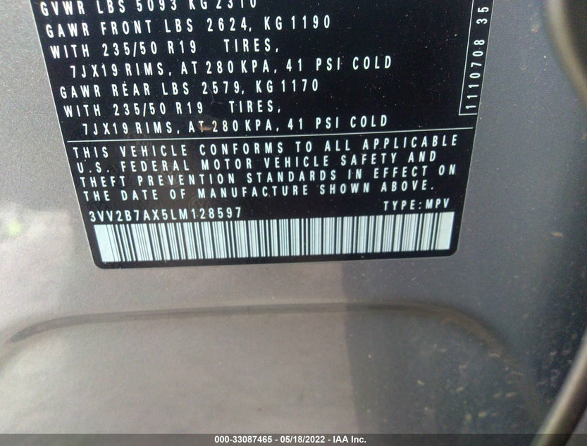 3VV2B7AX5LM128597