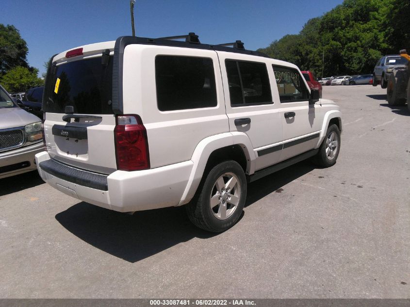 2006 Jeep Commander VIN: 1J8HG48K86C218845 Lot: 33087481