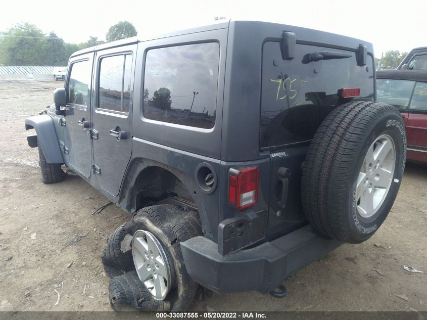 2018 Jeep Wrangler Jk Unlimited Sport S 4X4 VIN: 1C4BJWDG6JL889676 Lot: 33087555