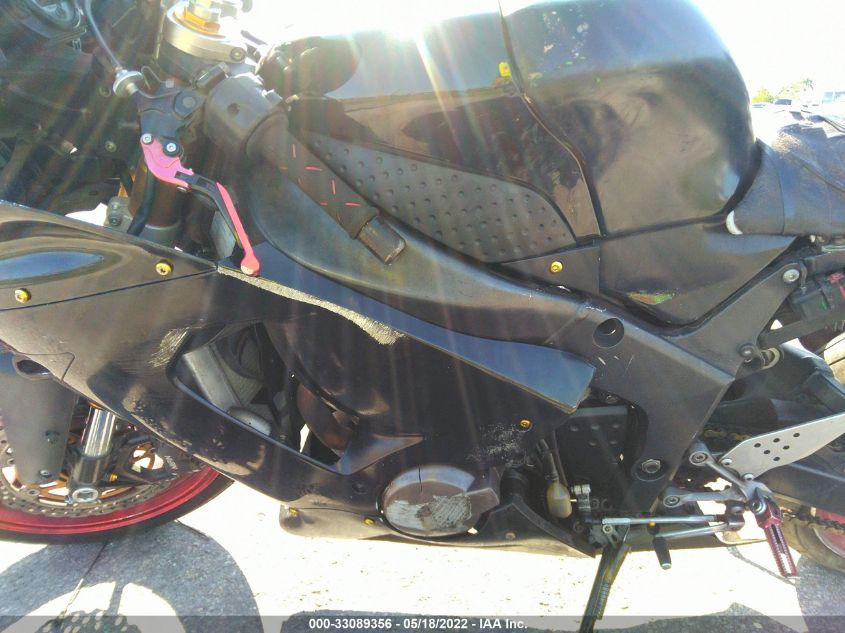 2006 Kawasaki Zx636 C1 VIN: JKBZXJD196A001863 Lot: 33089356