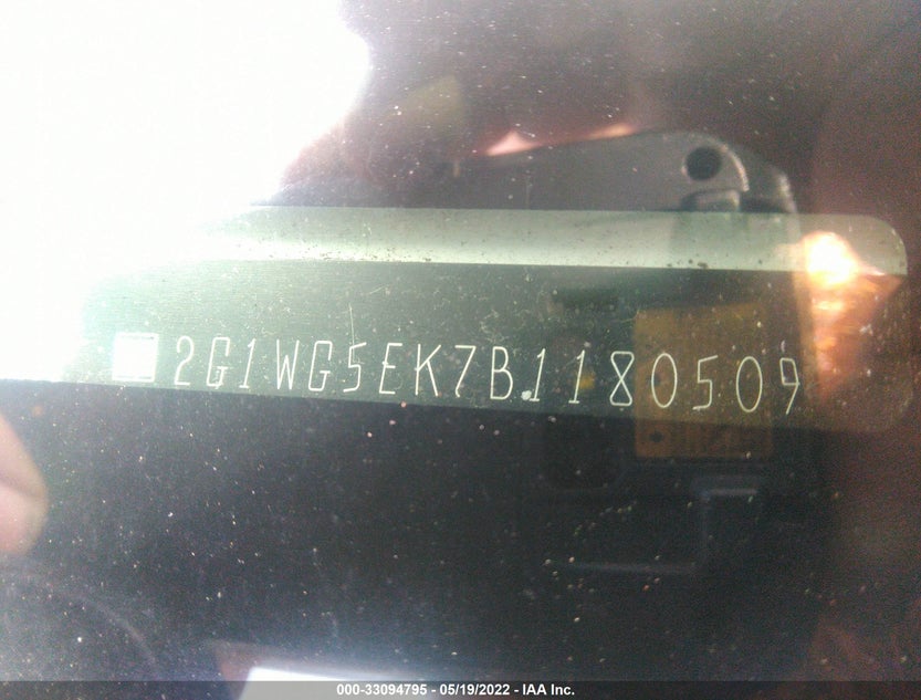 2G1WG5EK7B1180509