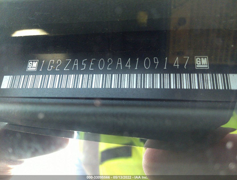 1G2ZA5E02A4109147