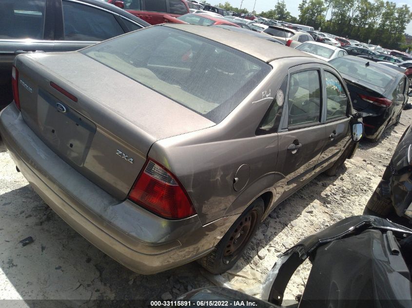 2005 Ford Focus Zx4 VIN: 1FAFP34N95W267676 Lot: 33115891