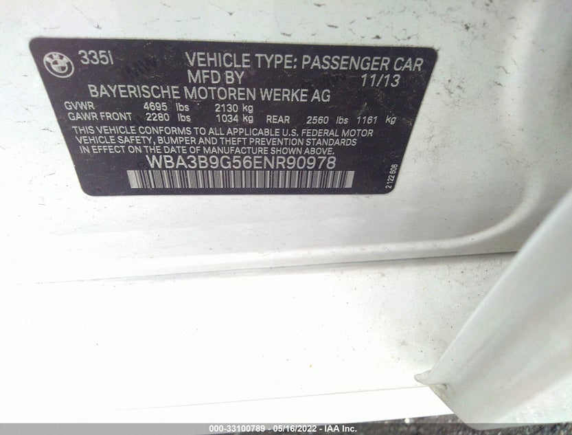 WBA3B9G56ENR90978